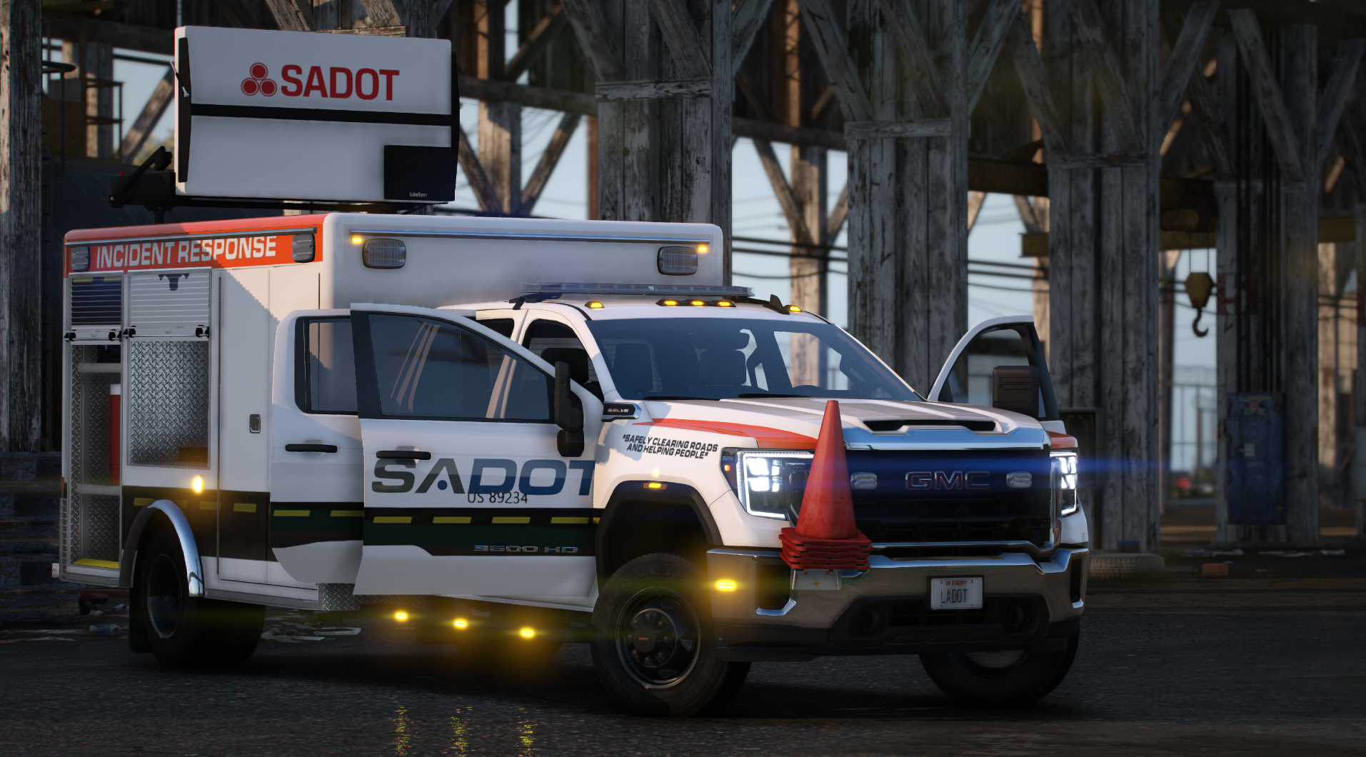 2023 Sierra 3500 SADOT Utility Box product banner