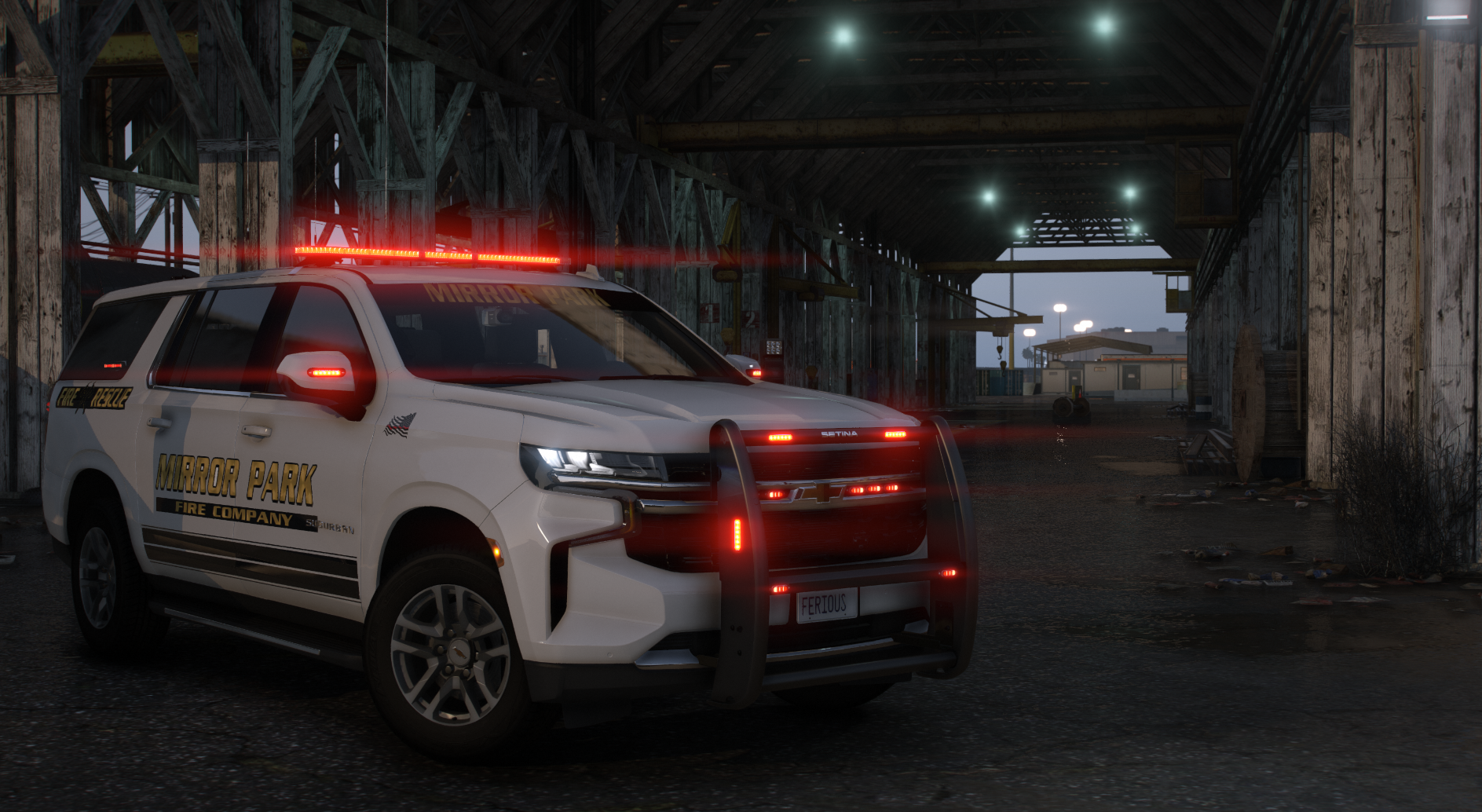 2024 Suburban Fire SUV  product banner