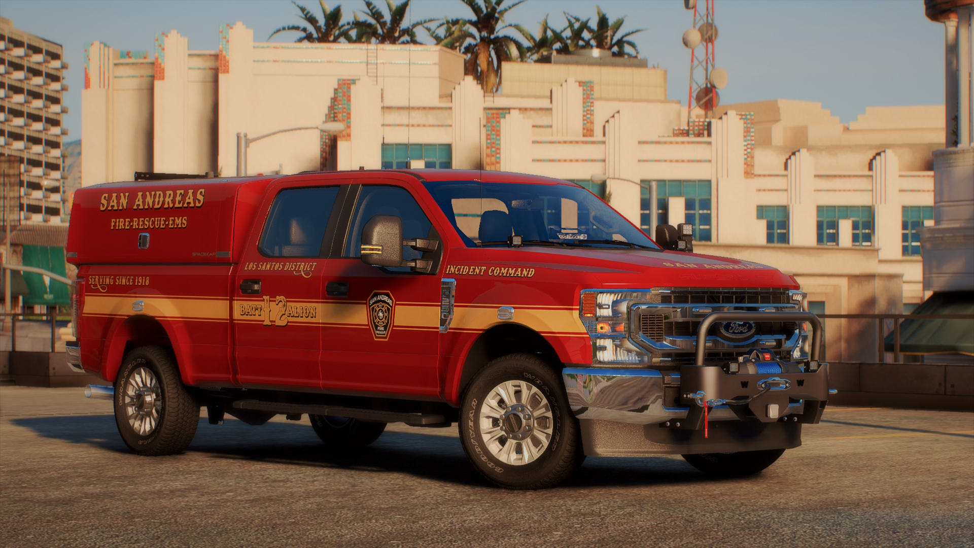 2020 F250 Fire Batt Truck  product banner