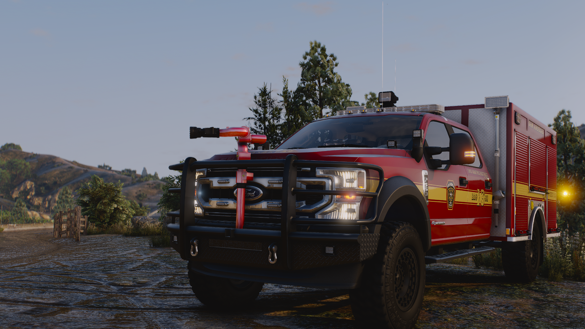 2022 F-550 Crew Cab Water Suppression Truck product banner