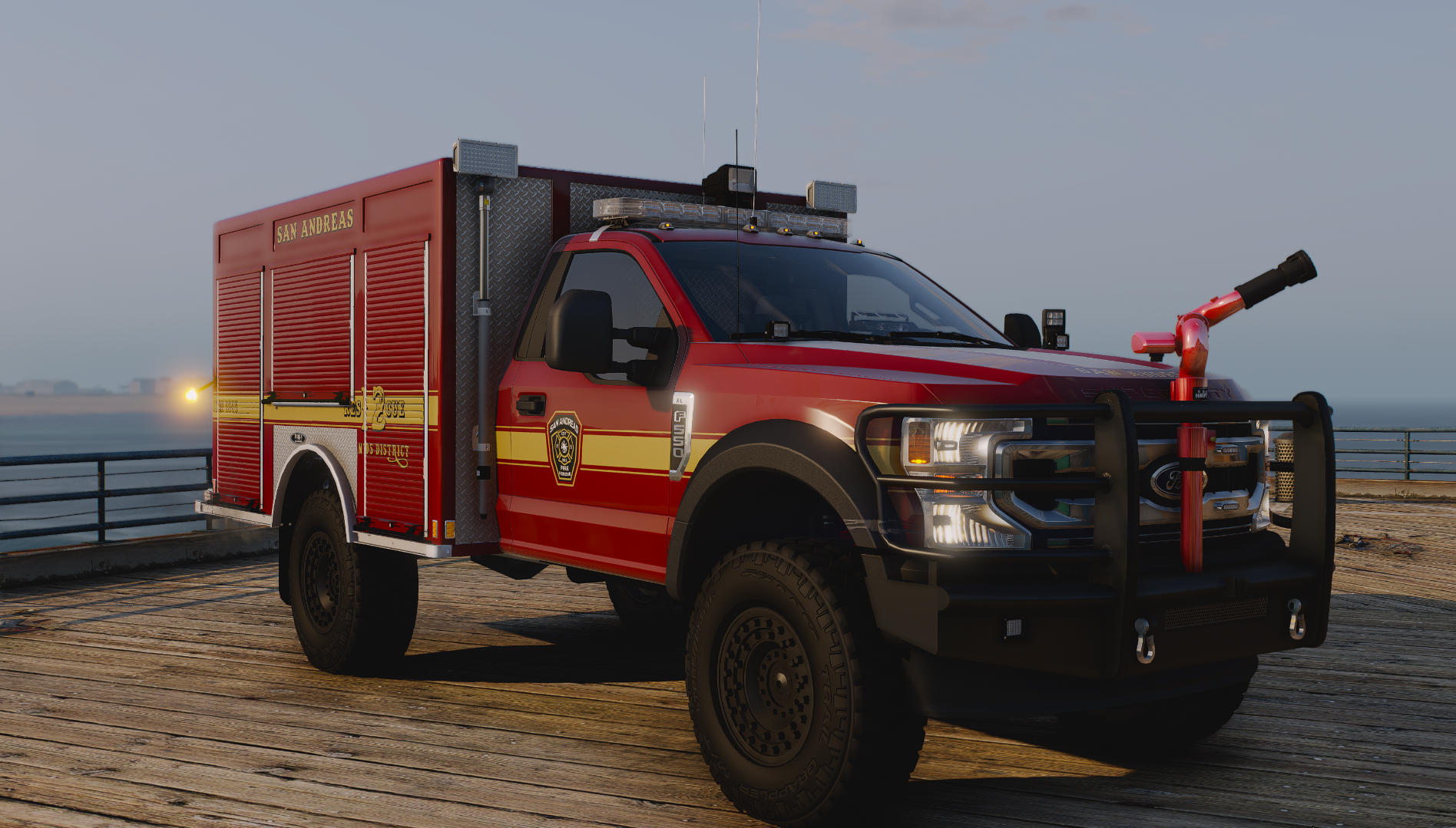 2022 F-550 Single Cab Water Suppression Truck  product banner