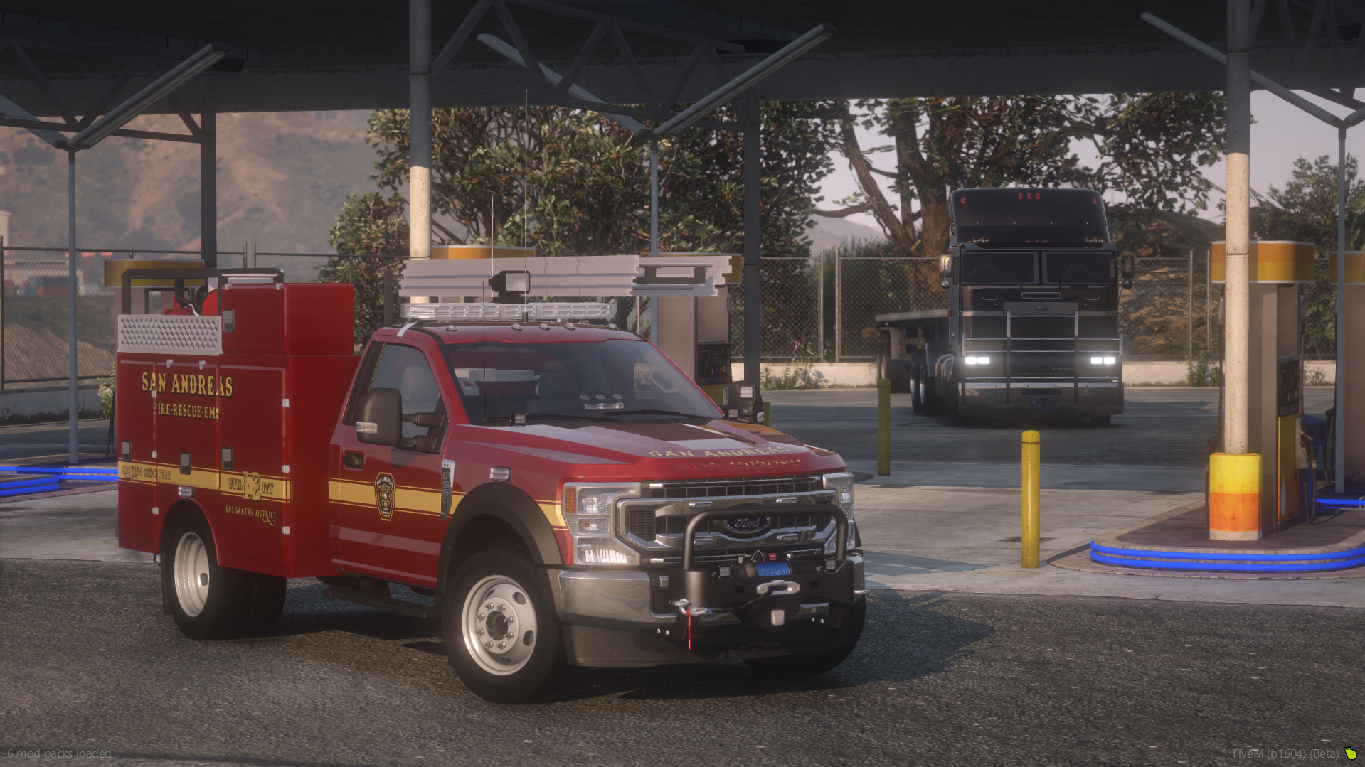 2020 F550 Fire Utility Truck  product banner
