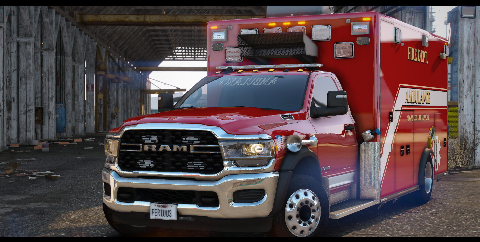 2024 R 5500 Ambulance product banner
