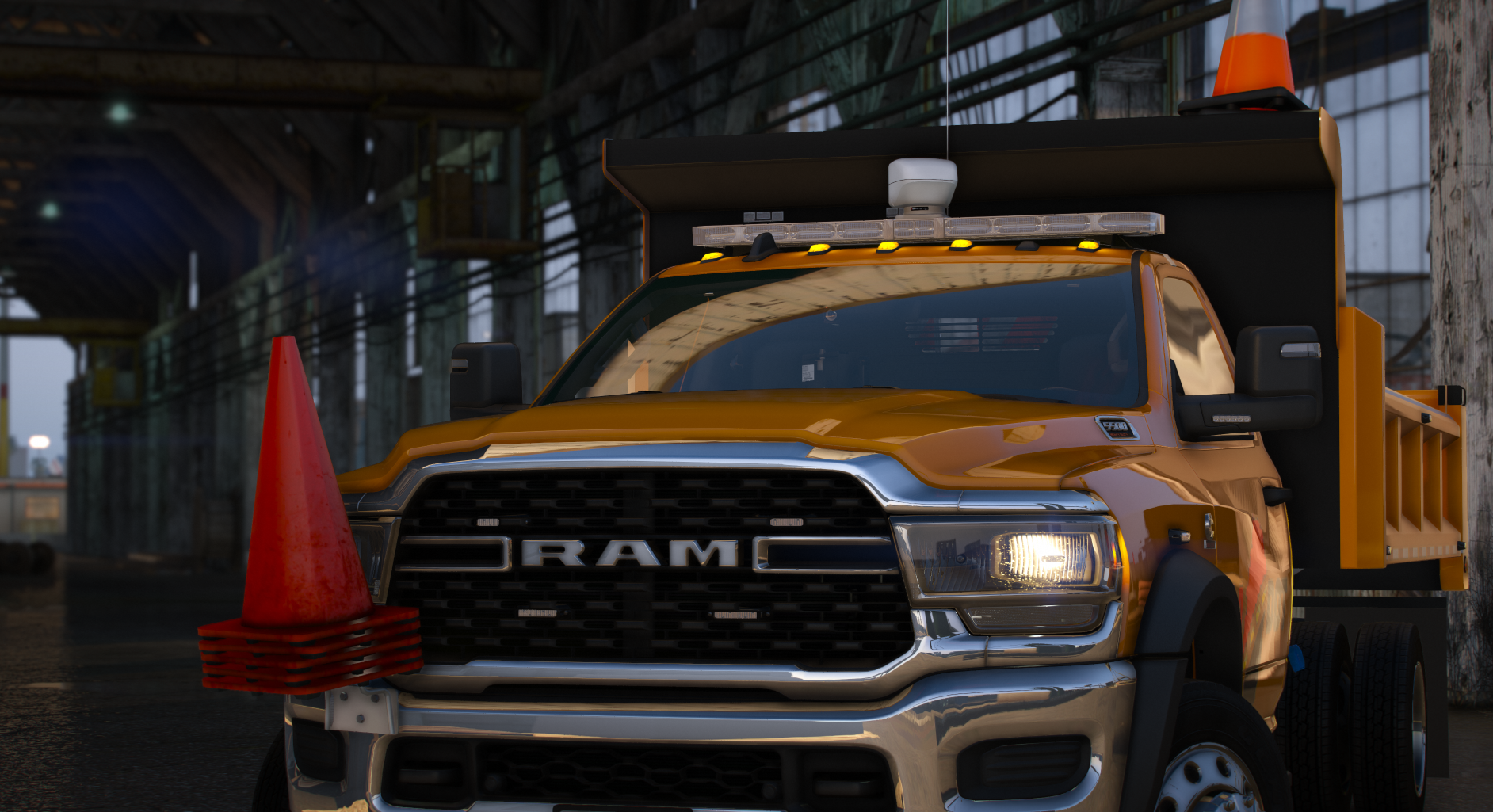 2024 RAM 5500 Dump Truck product banner