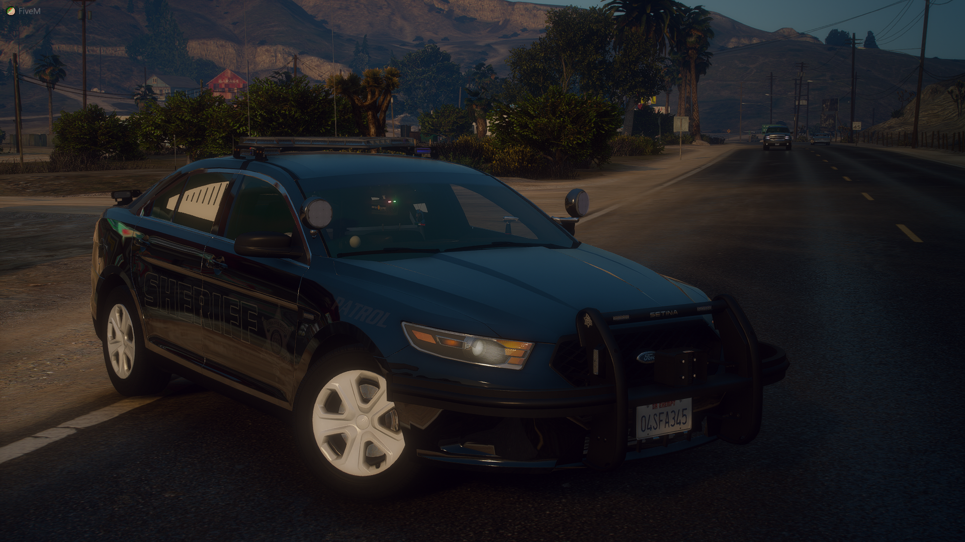 2018 Ford Taurus - Federal Signal Lighting product banner